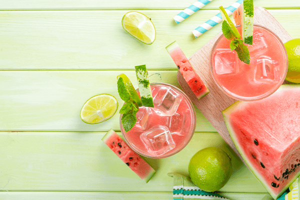 Lemoniada arbuzowa z liczi